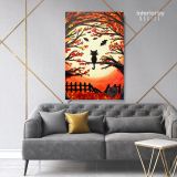 Halloween Paint and Sip NYC Painting Print Poster Canvas with Frame or Rolled Canvas - Image 6
