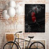 Michael Jordan Basketball Canvas with Frame or Rolled Sports Canvas - Image 3