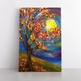 Fall Tree Art Canvas Wall Art - Image 2