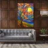 Fall Tree Art Canvas Wall Art - Image 5