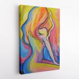 Adult Art Painting Print Poster Canvas with Frame or Rolled Canvas Sip and Paint Art - Image 4