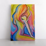Adult Art Painting Print Poster Canvas with Frame or Rolled Canvas Sip and Paint Art - Image 2