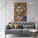 Mosaic of Christ wall art or, Mosaic 9th Century Christ Canvas Wall Art - Image 6