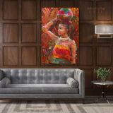 South African Inspired Mosaic Canvas Wall Art - Image 5