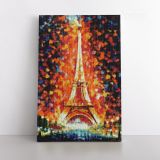 Mosaic Art Eiffel Tower Mosaic Canvas Wall Art - Image 2