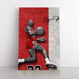 Michael Jordan Basketball Canvas with the Frame or Rolled Canvas Kids Gaming Zone Home Decor - Image 2