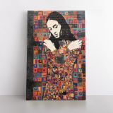 Modern Mosaic Painting Canvas Artwork Print Poster Canvas or Rolled Canvas - Image 2
