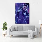 Hawkeye Avengers Poster Marvel Comics Superhero Movie Illustration Giclee Print Poster Cotton Canvas