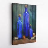 Still Life Bottle Painting Print Poster Canvas with Frame or Rolled - Image 6