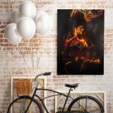 Michael Jordan Basketball Canvas with Frame or Rolled Canvas - Image 7