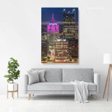 Pittsburgh Skyline Highmark City Building Canvas Wall Art
