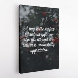 Santa Claus's Christmas Quote Wall Mural Gift Art Print Painting Framed Canvas - Image 4
