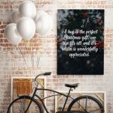 Santa Claus's Christmas Quote Wall Mural Gift Art Print Painting Framed Canvas - Image 5