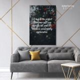Santa Claus's Christmas Quote Wall Mural Gift Art Print Painting Framed Canvas - Image 7