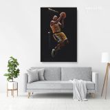 Kobe Bryant Basketball Player Photo Print Canvas or Rolled Last Game Mamba Mentality Sports Canvas