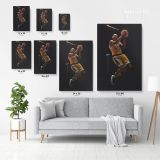 Kobe Bryant Basketball Player Photo Print Canvas or Rolled Last Game Mamba Mentality Sports Canvas - Image 7