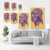 Kobe Bryant Basketball Player Drawing Photo Print Last Game Mamba Mentality Canvas - Image 6
