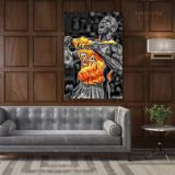 Kobe Bryant Photo Print Canvas or Rolled, Basketball Player Last Game Mamba Mentality Canvas - Image 6