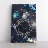 Merry Christmas Print Painting Framed Canvas for Wall Hangings Poster Wall Art - Image 2