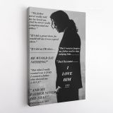 Michael Jackson Personalised Canvas MJ Singer Lover Music For Wall Art Mural - Image 5