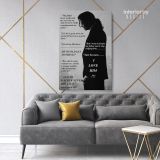 Michael Jackson Personalised Canvas MJ Singer Lover Music For Wall Art Mural - Image 4