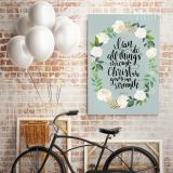 Bible Verse Christmas Canvas Office Decor Scripture Bible Quotes Home Wall Hangings Gift - Image 5
