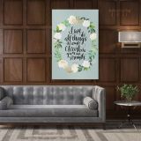 Bible Verse Christmas Canvas Office Decor Scripture Bible Quotes Home Wall Hangings Gift - Image 6