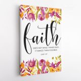 Bible Verse Canvas Office Scripture Quote Holy Bible Print Ready to Hang Canvas - Image 4