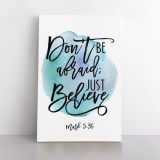 Holy Bible Verse Art Canvas Office Scripture Decals Quotes Print Bible Verse Canvas Wall Art - Image 2