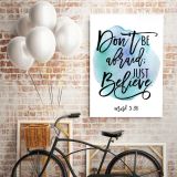 Holy Bible Verse Art Canvas Office Scripture Decals Quotes Print Bible Verse Canvas Wall Art - Image 5