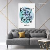 Holy Bible Verse Art Canvas Office Scripture Decals Quotes Print Bible Verse Canvas Wall Art - Image 7