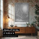 Creation of Eve - Garden of Eden Scene by Gustave Dore canvas wall art