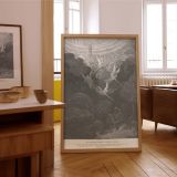 Crowned Virgin - Revelation 12 Angelic Vision by Gustave Dore canvas wall art - Image 7