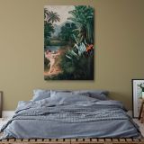 Cupid Inspiring Plants - Romantic Botanical Allegory By Robert John Thornton canvas wall art - Image 3