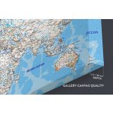 Official World Map Atlas Detailed Geography Political Canvas Wall Art - Image 6