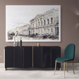 Modern Art Watercolour City Canvas Wall Art