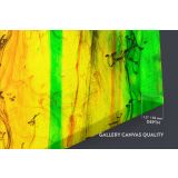 Modern Art Landscape Acrylic Bright Colors And Ink In Water Canvas Wall Art - Image 7