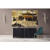 Modern Art Miltary Tanker Canvas Wall Art - Image 5