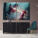 Abstract Modern Canvas Wall Art - Image 2