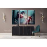 Abstract Modern Canvas Wall Art - Image 3