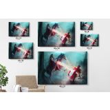 Abstract Modern Canvas Wall Art - Image 6