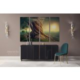 Tree of Life Canvas Set Fantasy Canvas Wall Art - Image 4