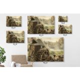 Wood Fairies Tub Mill Fictional Fantasy Canvas Wall Art - Image 6