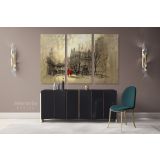 A Tale of Two Jacket Love Story Couples Canvas Wall Art - Image 2