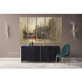 A Tale of Two Jacket Love Story Couples Canvas Wall Art - Image 5