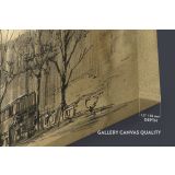 A Tale of Two Jacket Love Story Couples Canvas Wall Art - Image 6