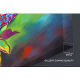 Beautiful Toads Frog Original Pastel wall art Modern Print Abstract Canvas Wall Art - Image 6