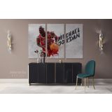 Basketball Player Michael Jordan Canvas Wall Art - Image 3