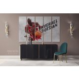 Basketball Player Michael Jordan Canvas Wall Art - Image 5