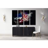 Basketball Player Michael Jordan Canvas Wall Art - Image 4